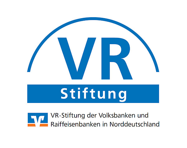 Logo: VR Stiftung (der Volksbanken und Raiffeisenbanken in Norddeutschland
