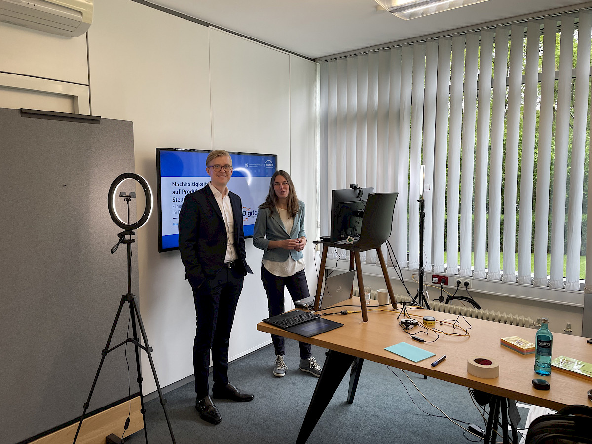 Live aus Neu-Isenburg dabei: Dr. Benjamin Wilhelm & Juliane Franze