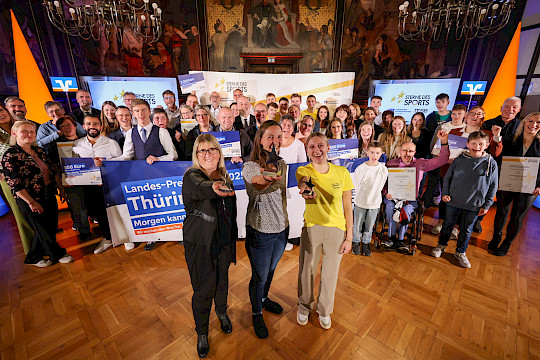 Wettbewerb „Sterne des Sports“ in Thüringen: Sportverein DLRG Weimar e.V. gewinnt „Großen Stern in Silber“ 2025