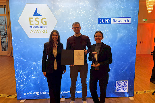 Genoverband erhält die Exzellenz-Auszeichnung des ESG Transparency Award 2025